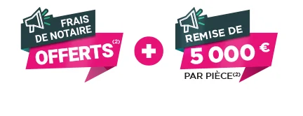 Frais de notaire offerts