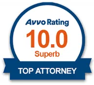 Avvo Superb Rating 10.0 Top Attorney