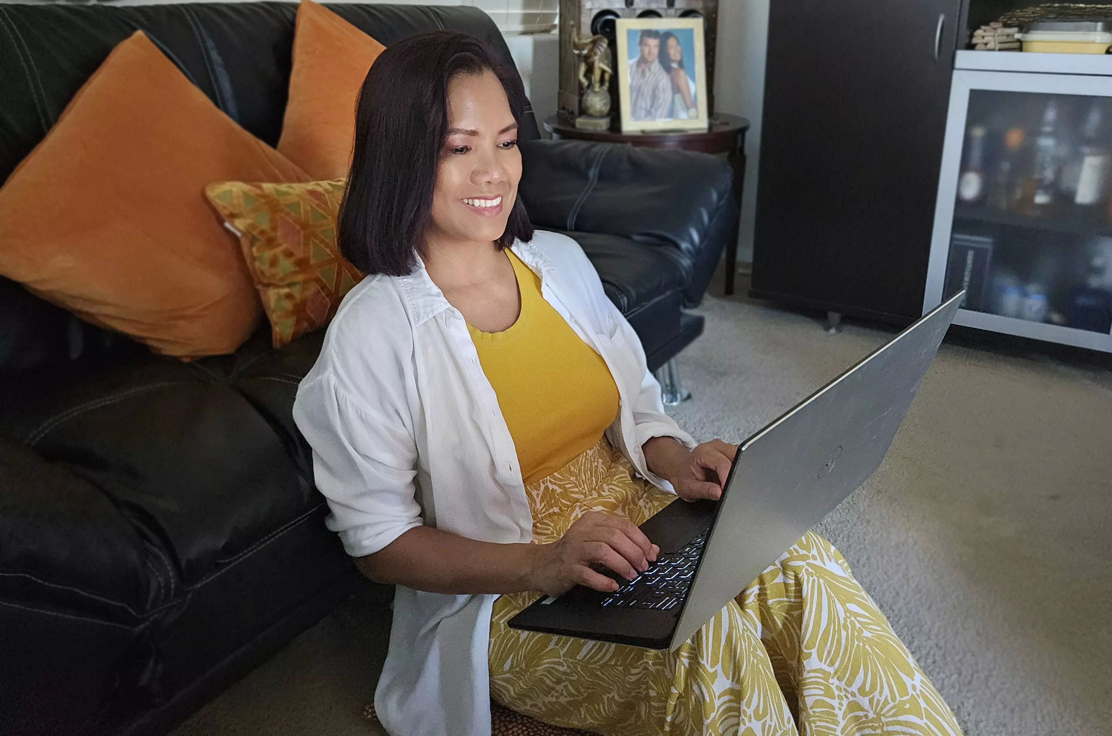 Camping with a laptop