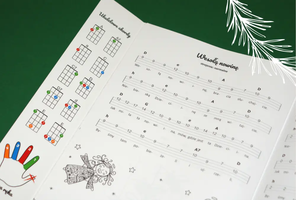 Ukulędnik - śpiewnik kolęd na ukulele