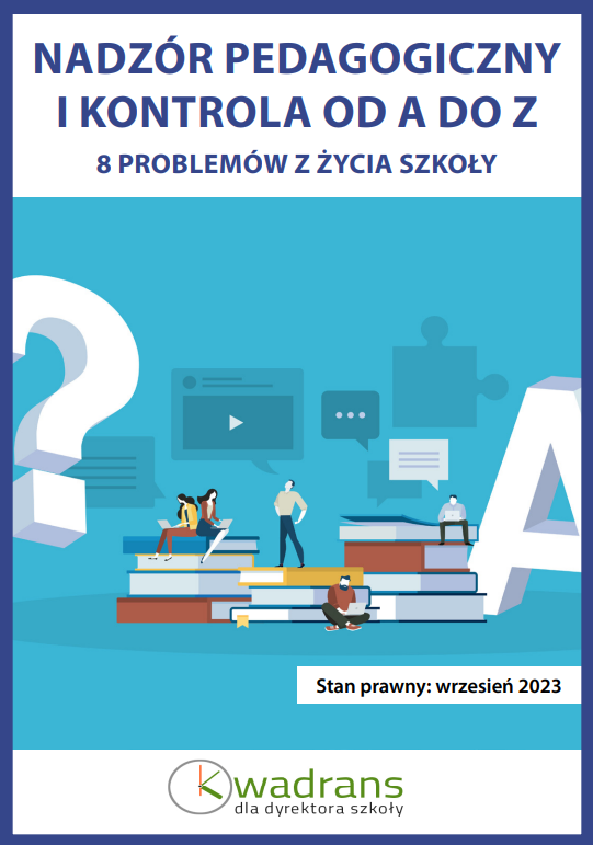 Nadzór pedagogiczny i kontrola od A do Z Darmowy ebook