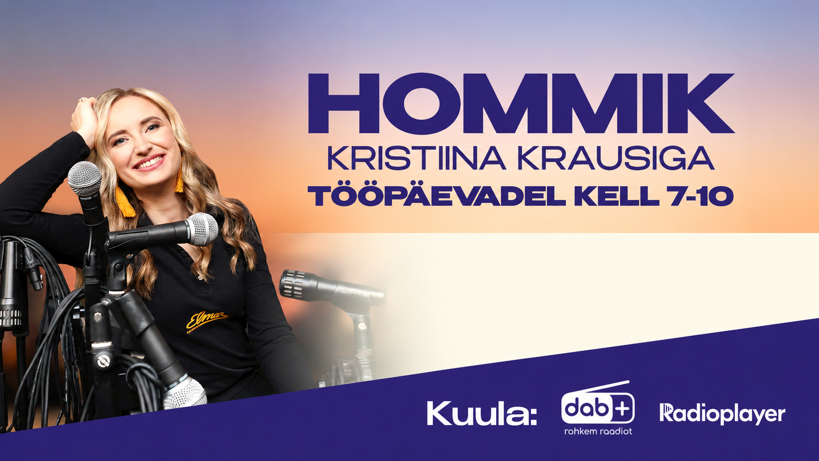 Kristiina Kraus hommikuprogrammis