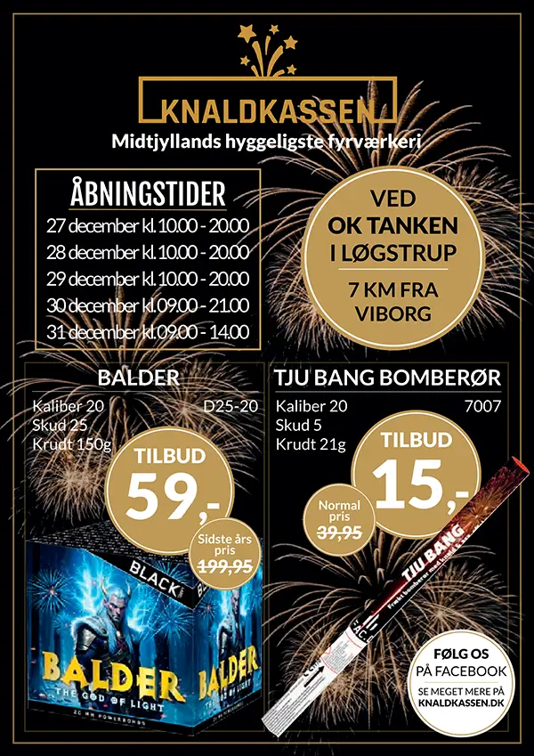 Knaldkassen Fyrv&aelig;rkerikatalog 2025 2026