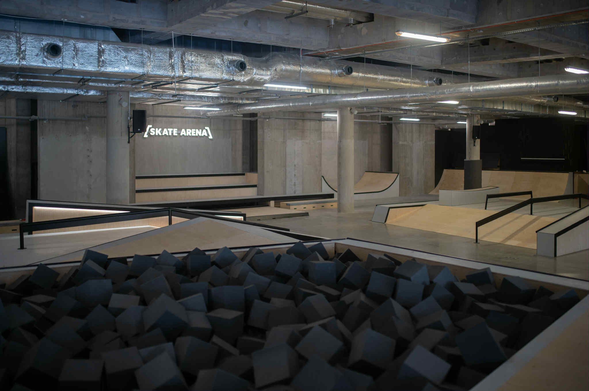 SkateArena – basen z gąbkami