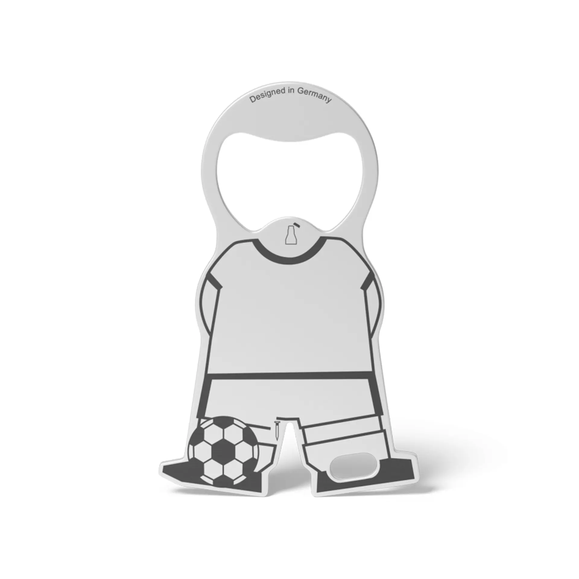 Einkaufswagenl&ouml;ser Karl Soccer 8-in-1 Multitool aus Edelstahl