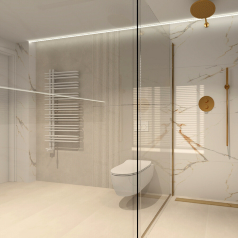 Nowoczesne projekty łazienek Kraków Wizualizacja i projektowanie lazienek Kraków