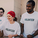 A photo of volunteers