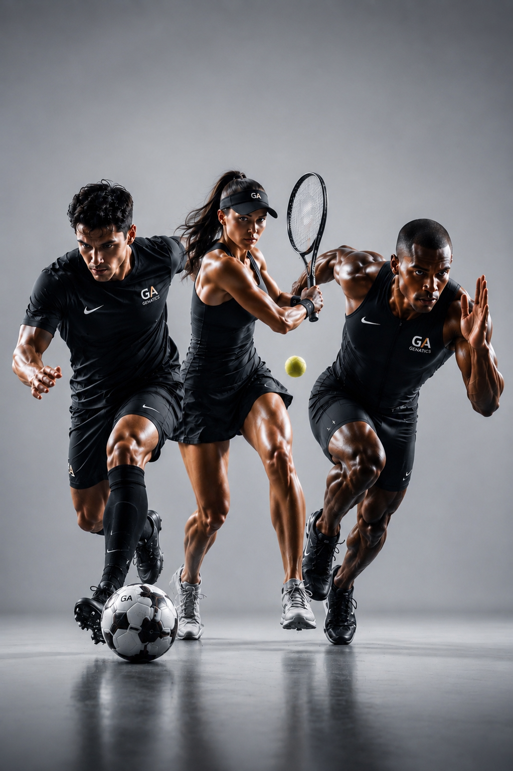 Sportler in Aktion