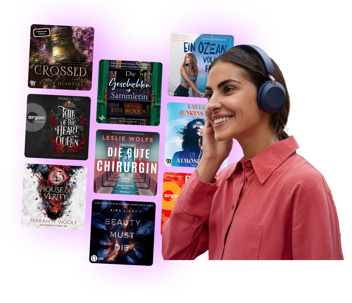 Cover der erhältlichen Hörbücher