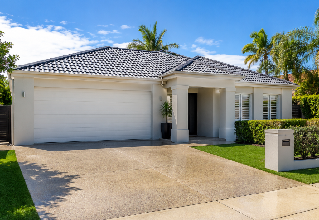 Well-presented Queensland suburban home with freshly cleaned exterior