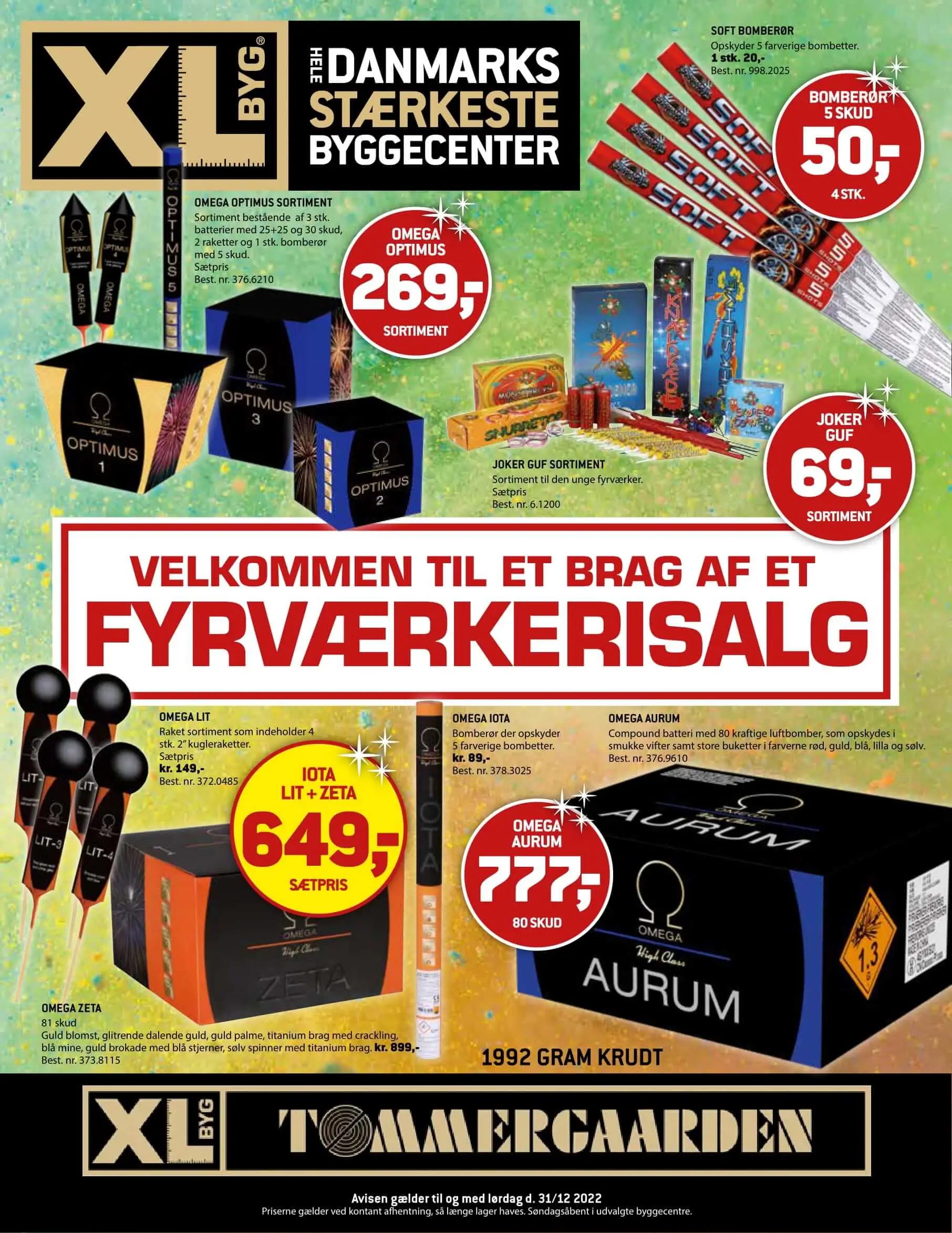 xl byg t&oslash;mmerg&aring;rden fyrv&aelig;rkerikatalog 2022