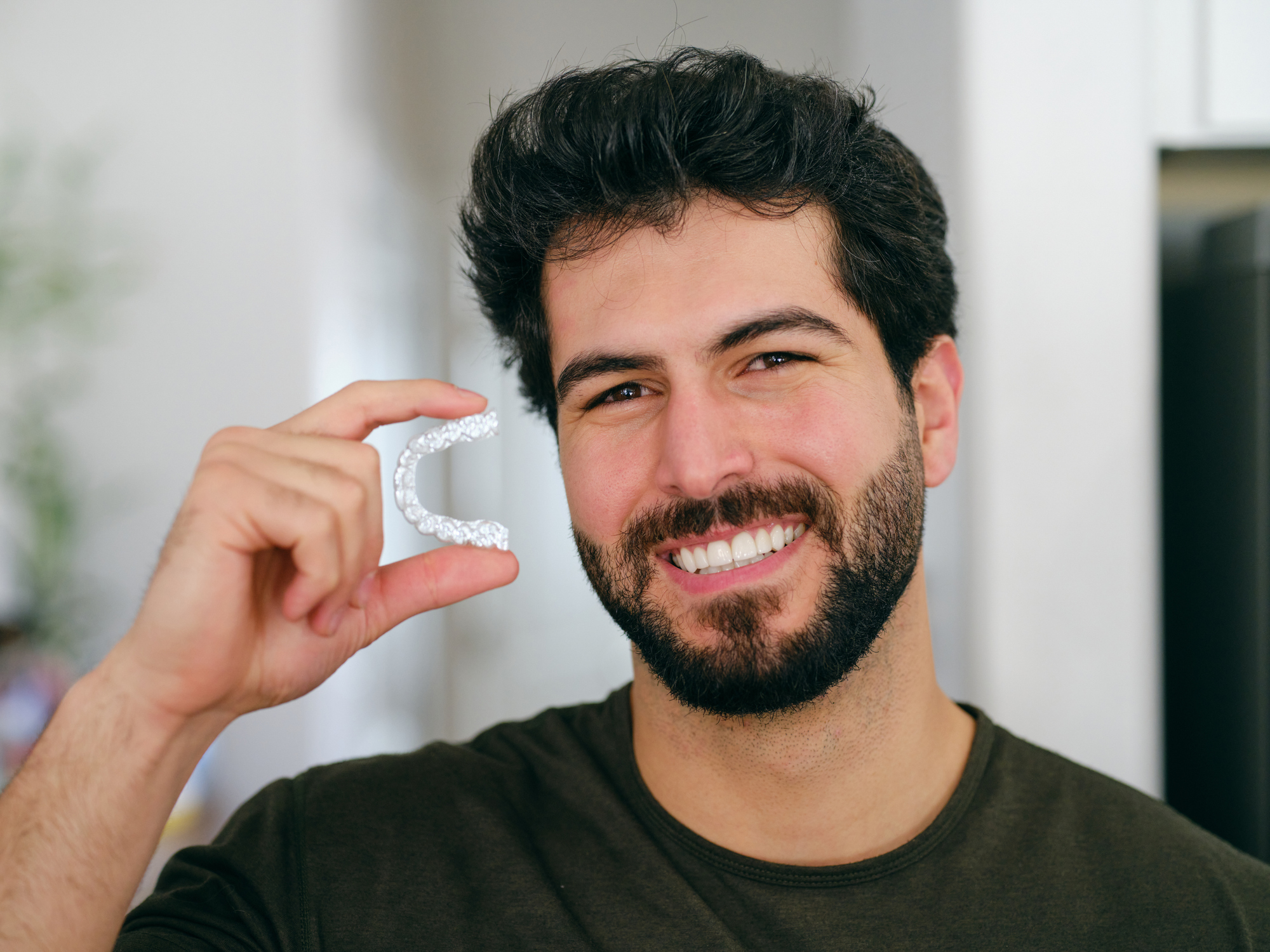 Invisalign stock photo