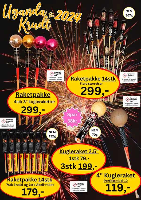 uganda krudt fyrværkerikatalog 2024 2025
