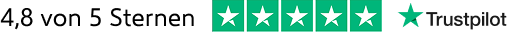 4,8 von 5 Sternen Grafik