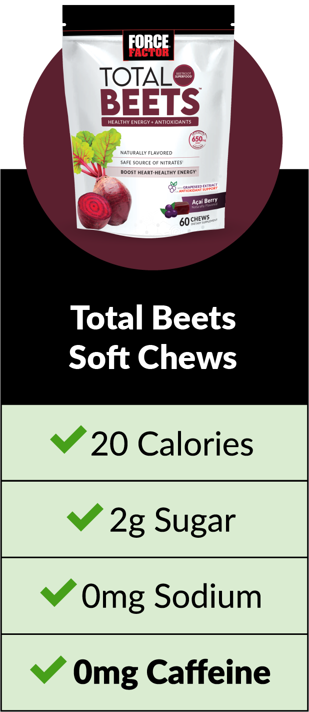 Total Beets Soft Chews Force Factor