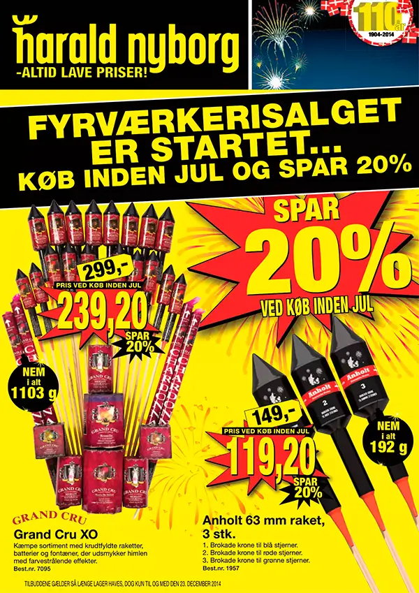 Harald Nyborg Fyrv&aelig;rkerikatalog 2014