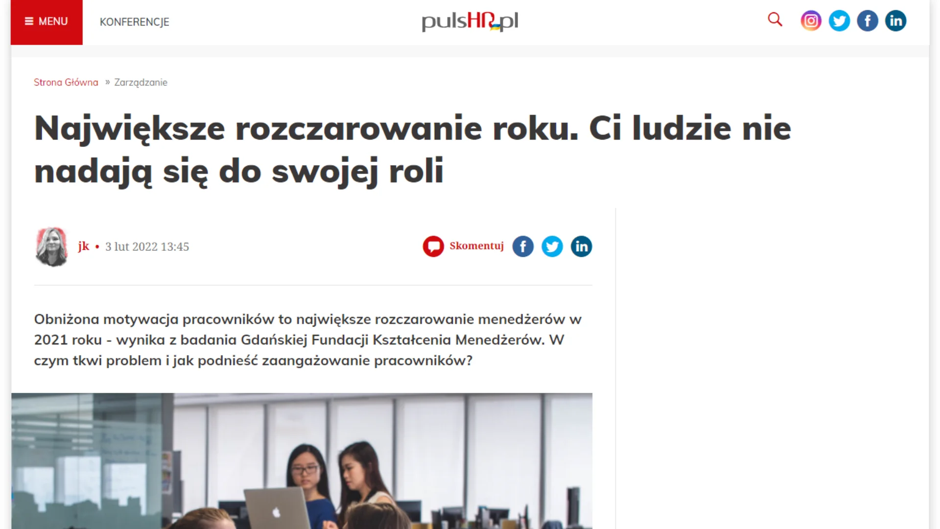 PulsHR - Największe rozczarowanie roku. Ci ludzie nie nadają się do swojej roli