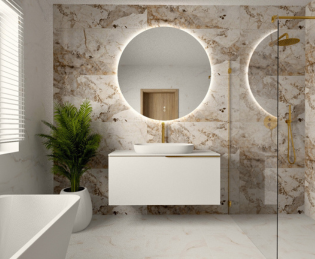 Projekt i wizualizacja łazienki Proszowice Projekt i wizualizacja łazienki Wójcik Salony Łazienek