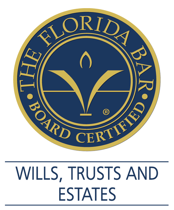 The Florida Bar Certified, Wills Trusts & Estates badge
