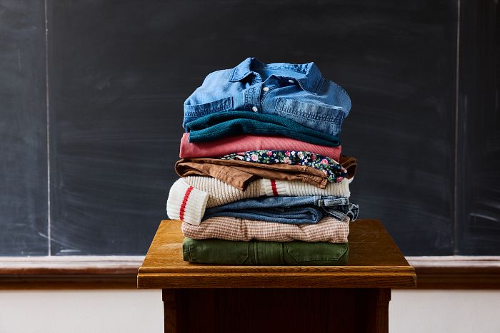 Back to School Style Edit clothing assortment