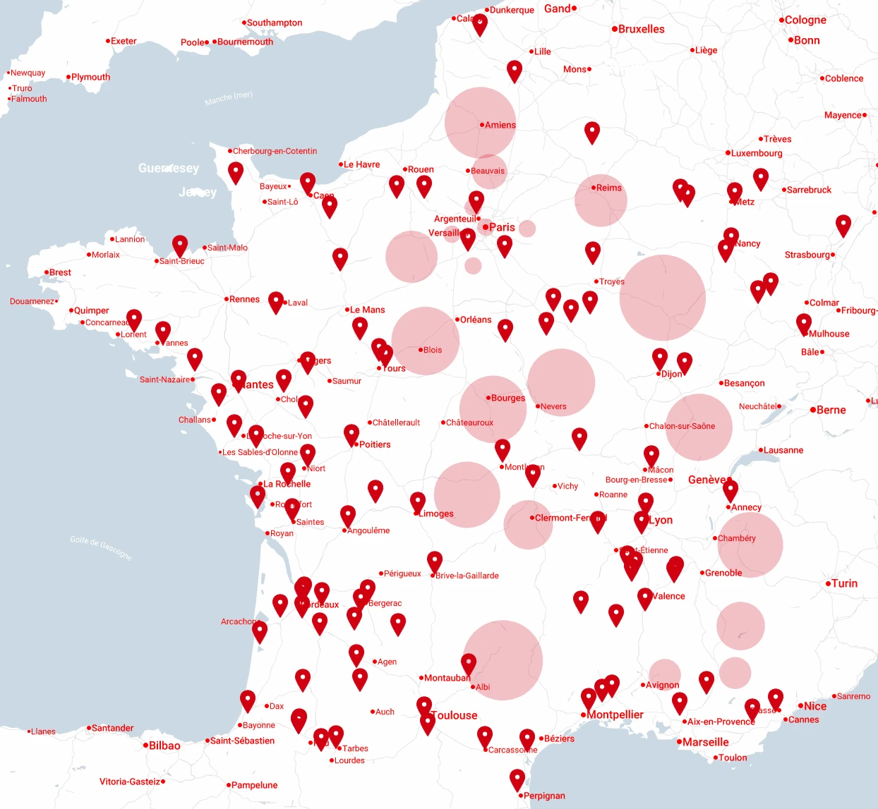 Des opportunit&eacute;s pr&egrave;s de chez vous