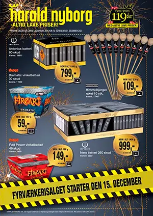 Harald Nyborg Fyrv&aelig;rkerikatalog 2022