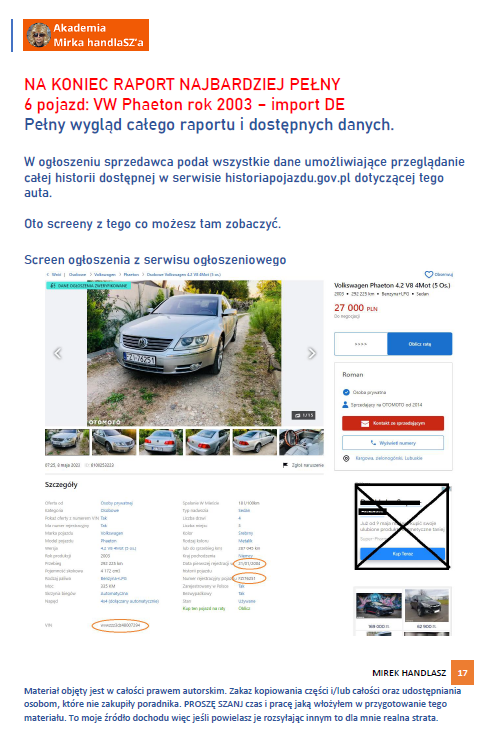 WYSZUKIWANIE SZCZEG OWE SAMOCHODY visual data 7