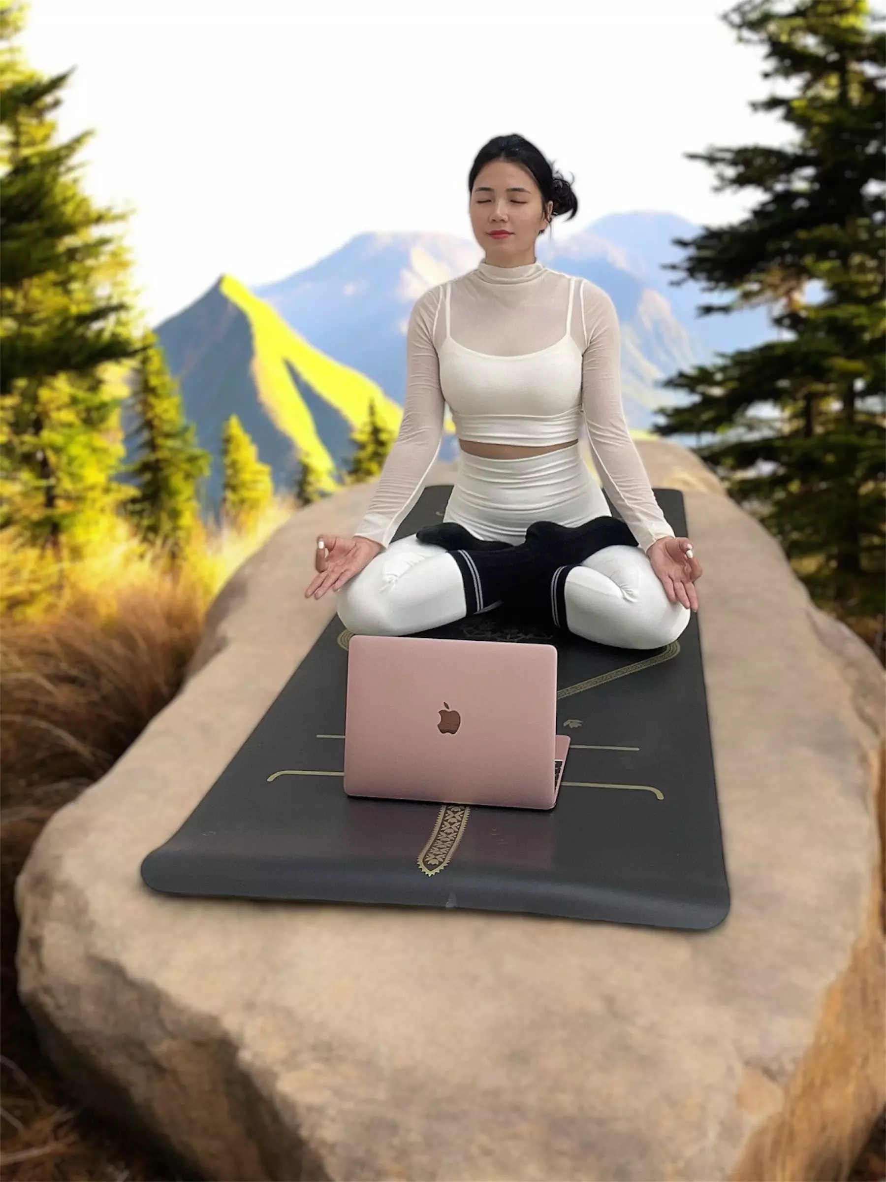 Yoga and computer
