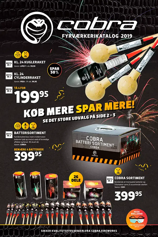 AFAC Panther Fyrværkerikatalog 2021