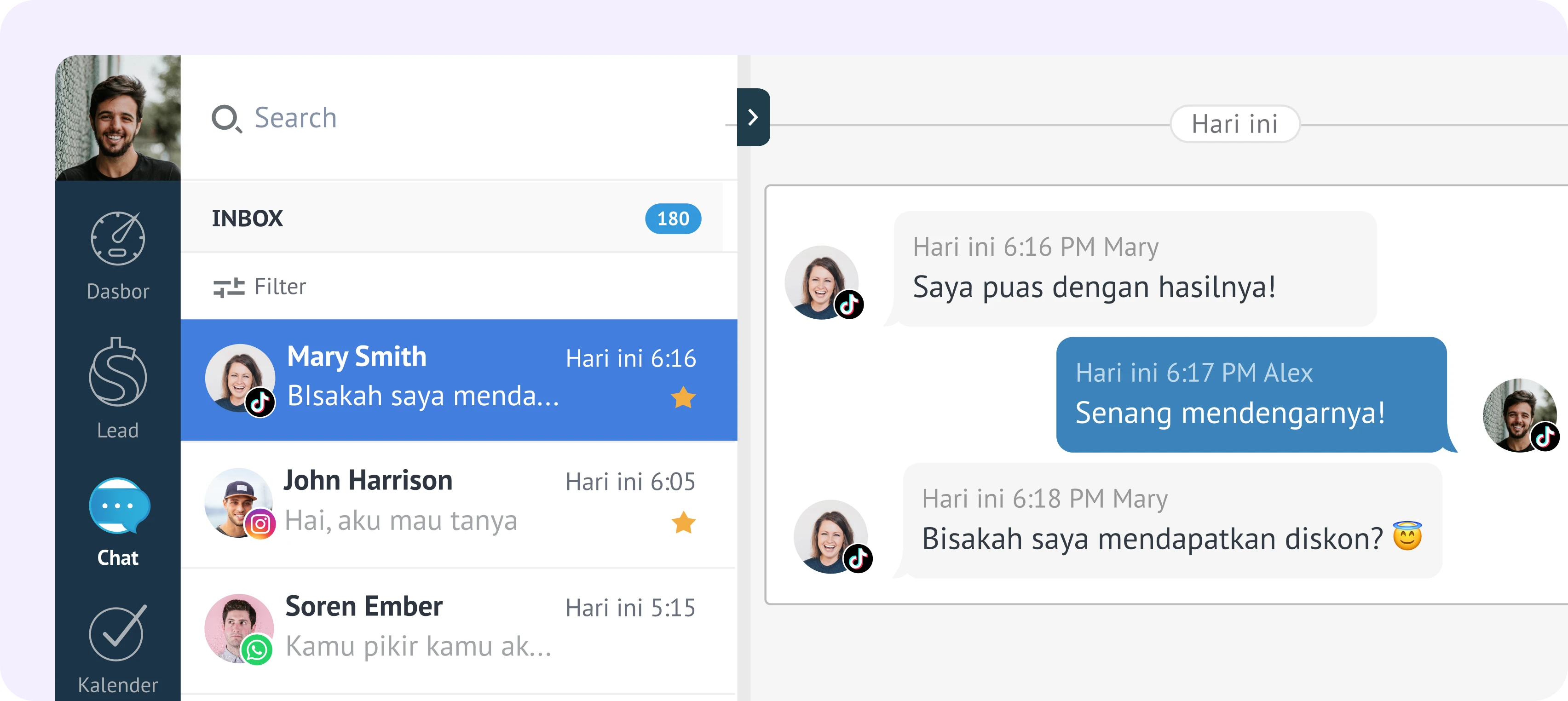 Padukan chat