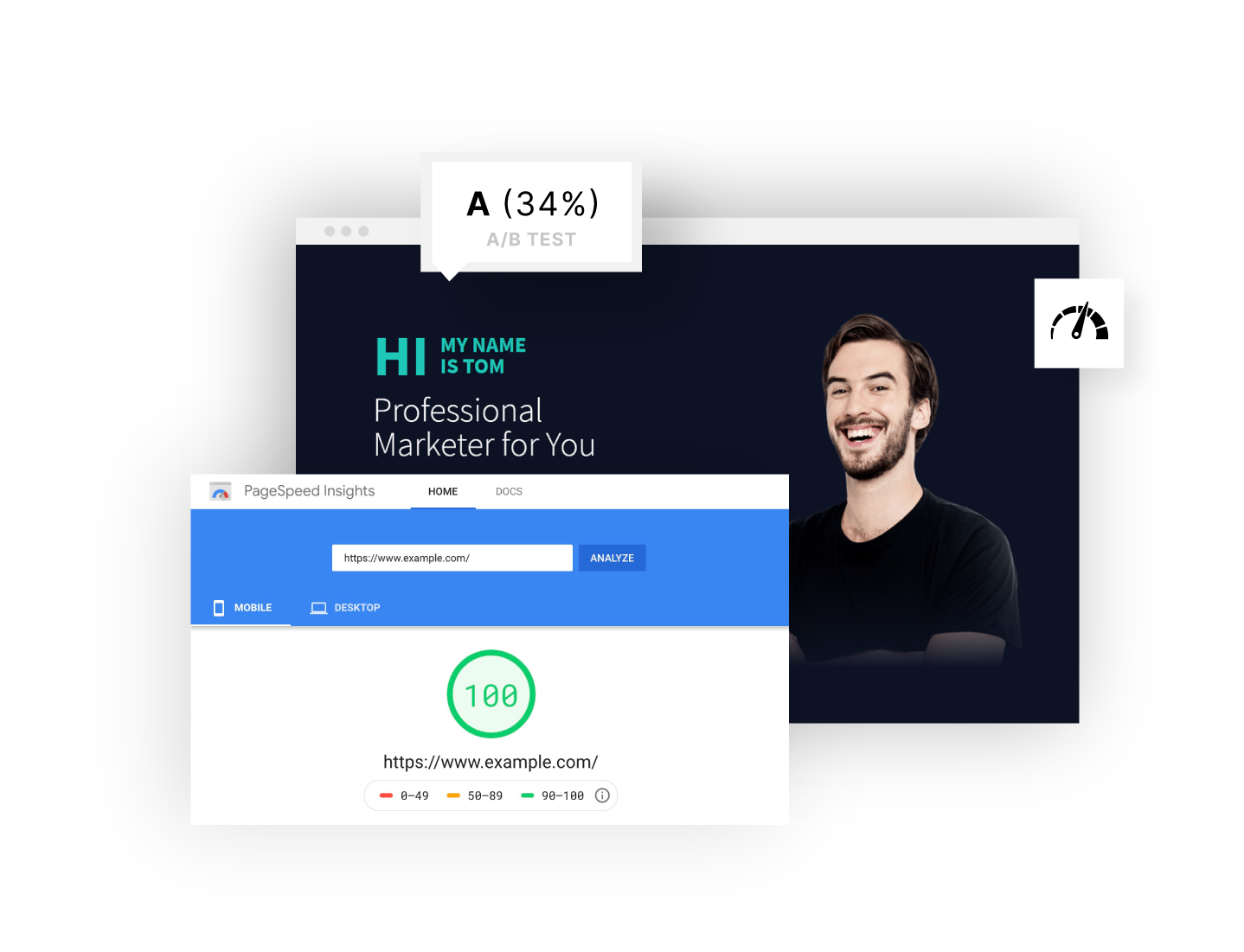Przykład optymalizowania landing page'a po publikacji