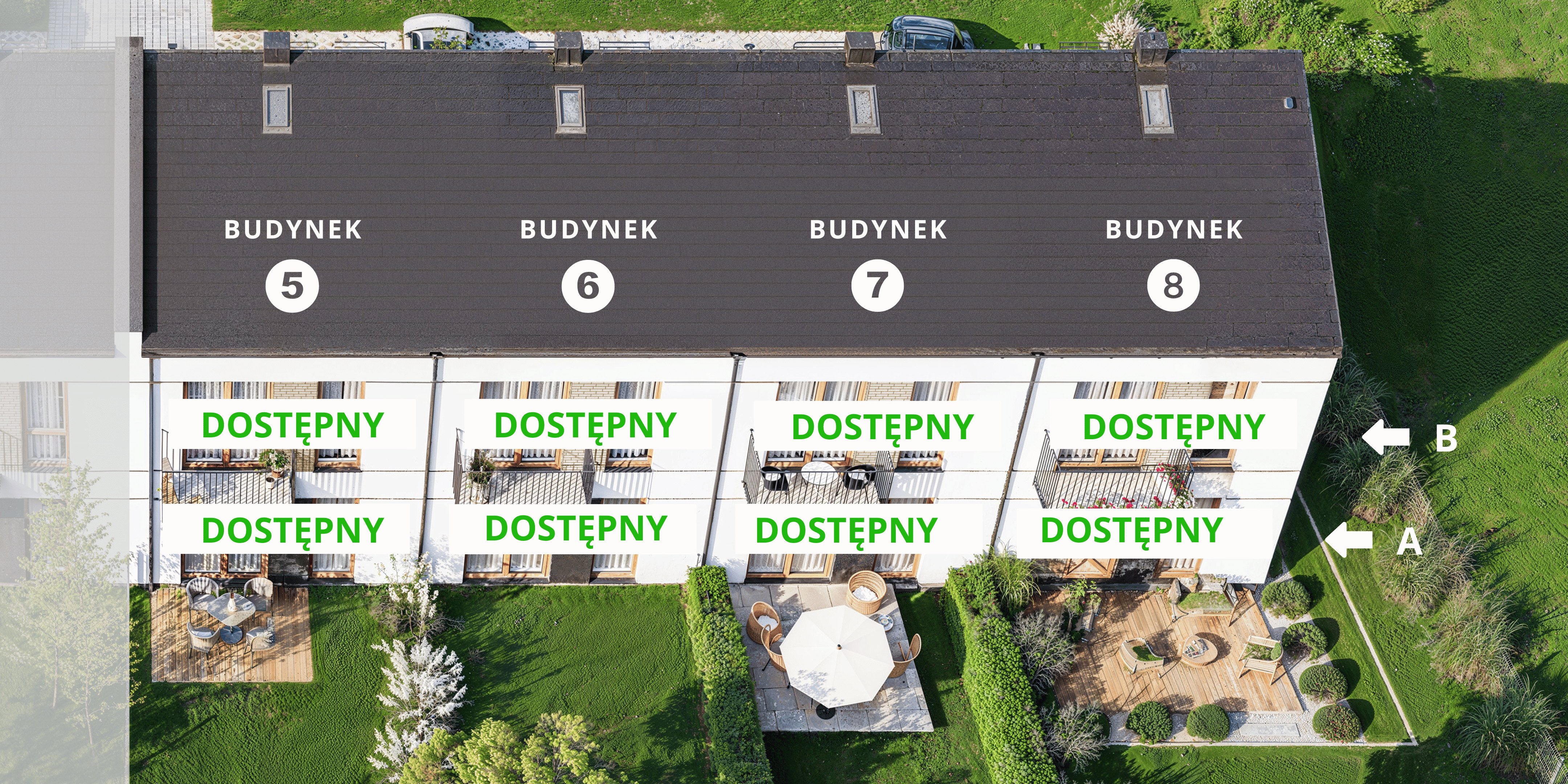 Dostępność mieszkań na I etapie budowy