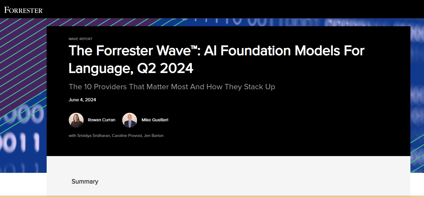 Google is a Leader in The Forrester Wave™: AI Foundation Models For ...