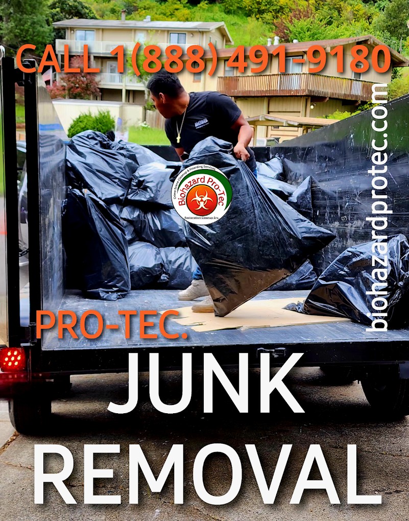 Complete Hoarding Cleaning and Junk Removal service Junk Removal Service