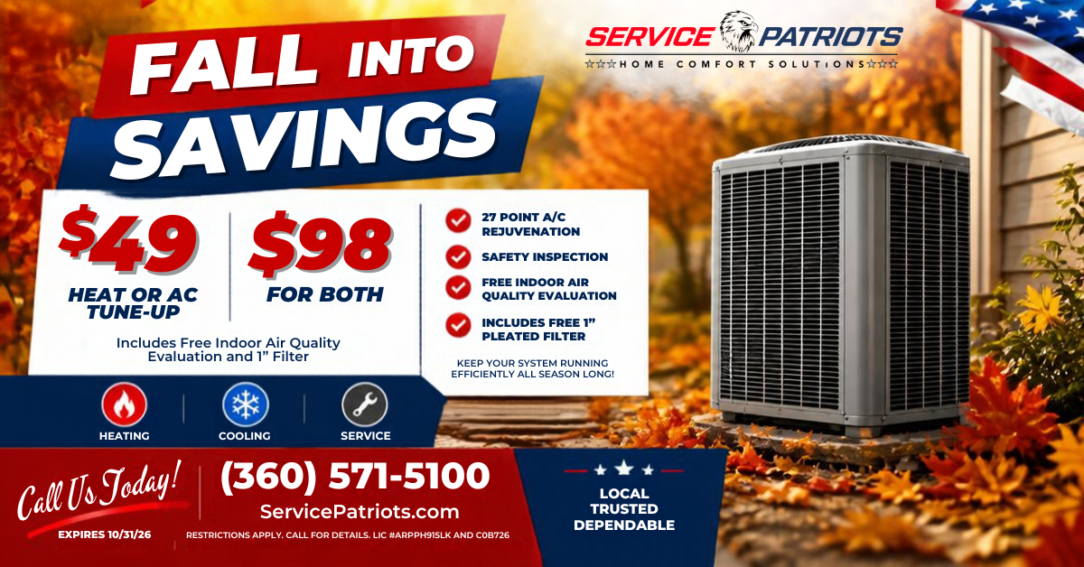 $49 heat or AC tune-up, or $98 for both