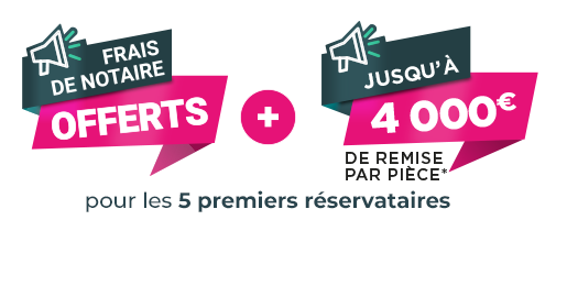 Frais de notaire offerts Frais de notaire offerts