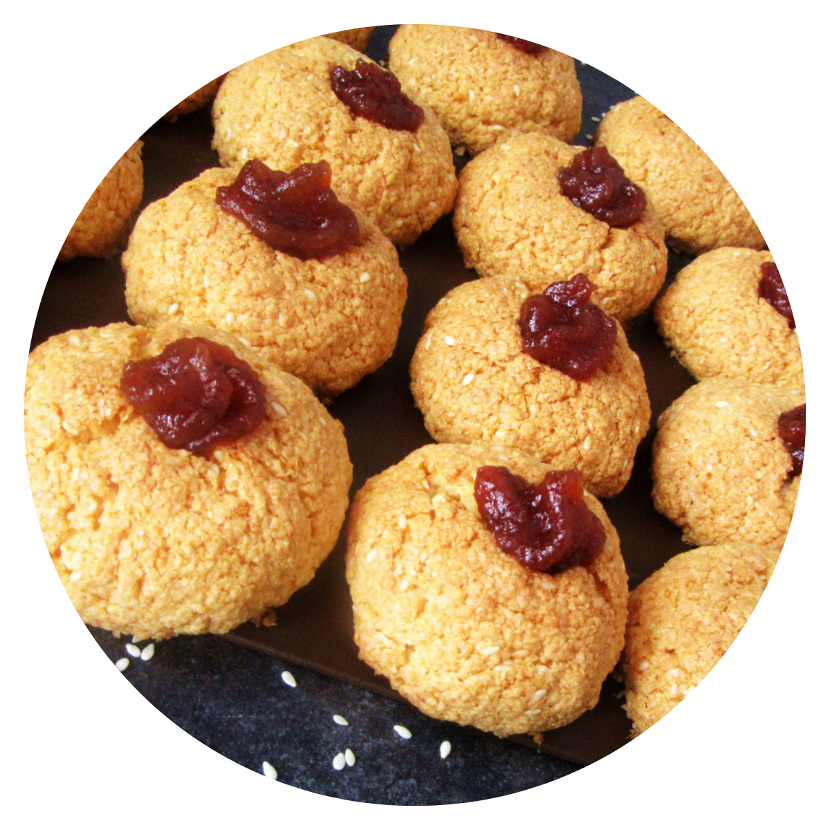 Uczestnik obozu z kulą musującą.