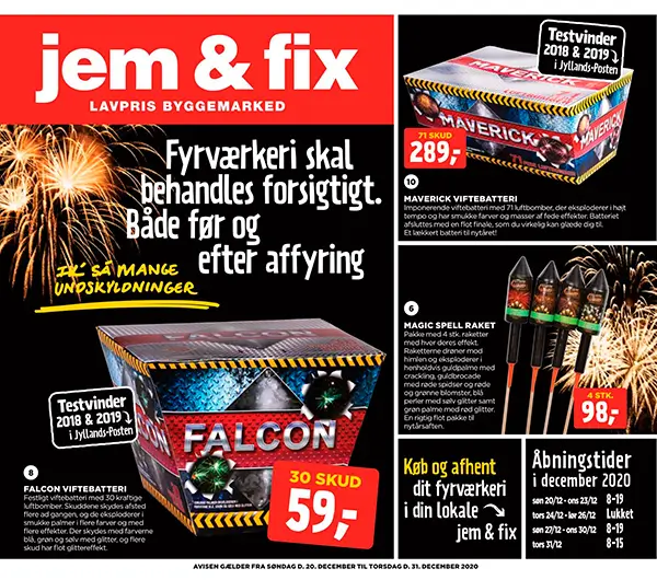 Harald Nyborg Fyrv&aelig;rkerikatalog 2018