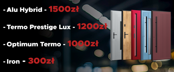 Promocja Fachowiec drzwi zewnętrzne Firma Wikęd zaprasza do skorzystania z wyjątkowej promocji "11 Szymona Marciniaka", która trwa od 1 października do 30 listopada 2024 roku.