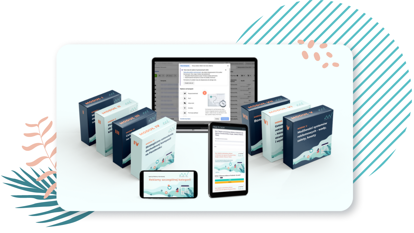 Wizualizacja pełnego kursu