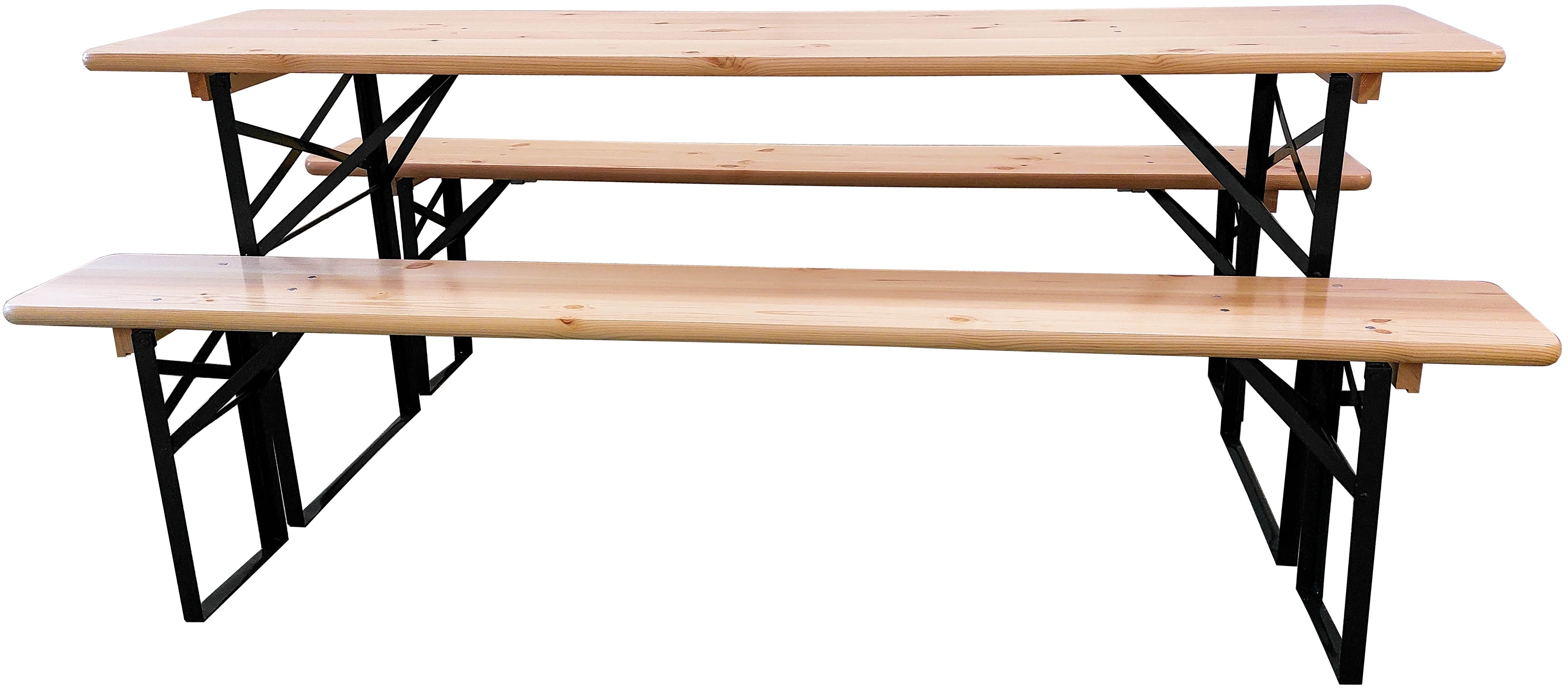 Zestawy biesiadne od 356 zł stół piwny + 2 ławki składane