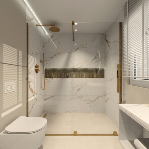 Nowoczesne projekty łazienek Kraków Wizualizacja i projektowanie lazienek Kraków