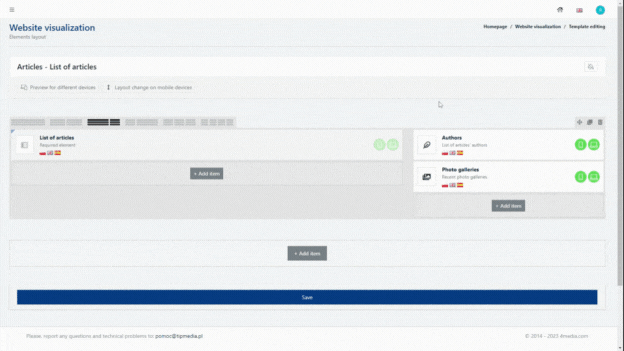 CMS 4community.online language versions icon