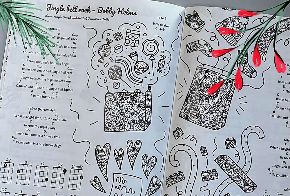 Ukulędnik 4 - śpiewnik kolęd na ukulele