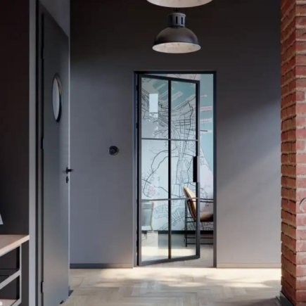 Drzwi loftowe Drzwi szklane loftowe