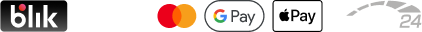 Blik, Visa, Mastercard, Google Pay, Apple Pay, P24
