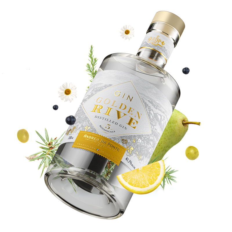 Distilled Gin Golden Rive Image