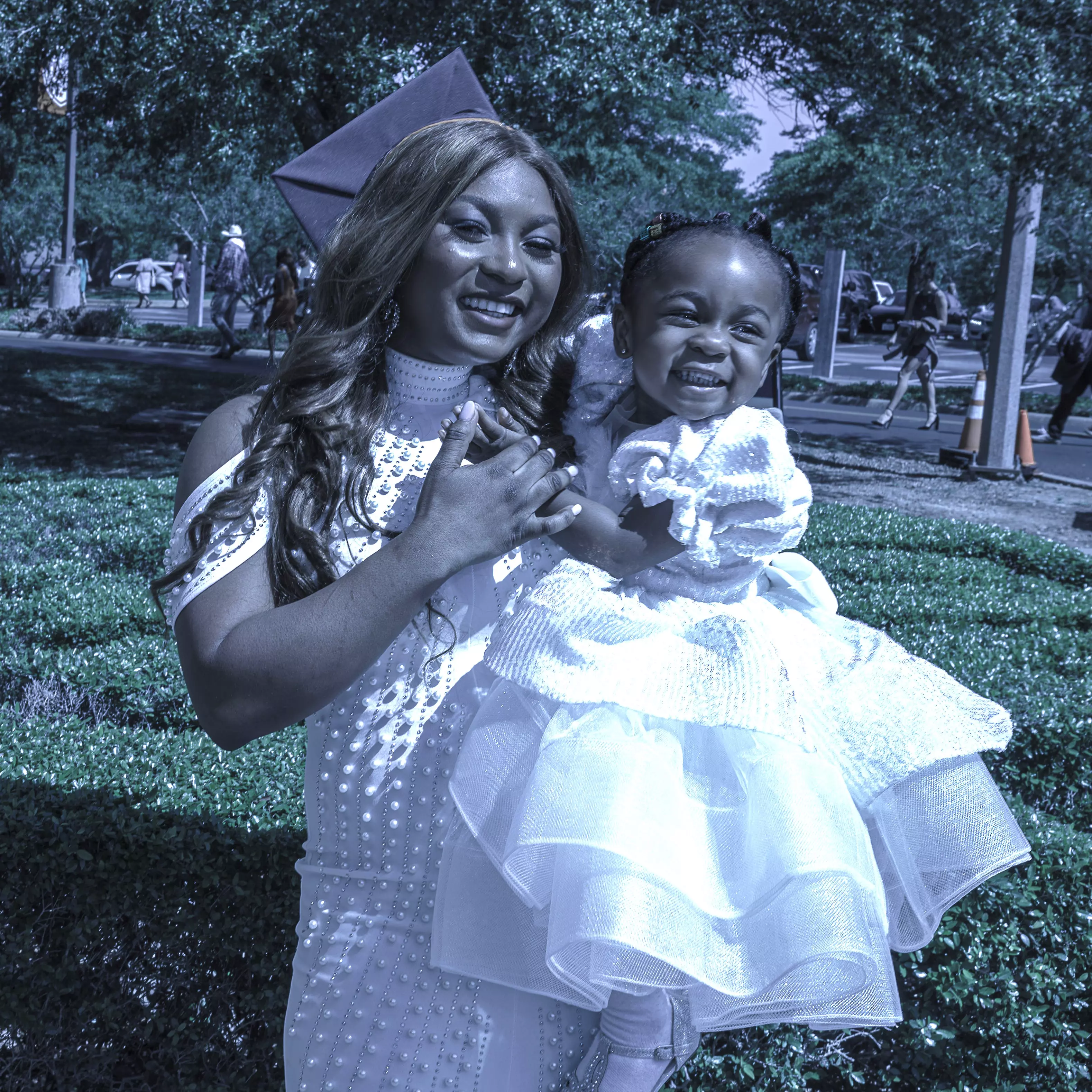 Kids in superhero costumes