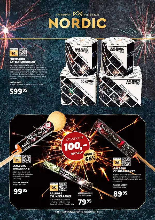 AFAC Nordic Fyrværkerikatalog 2023