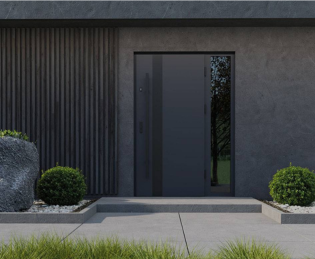 Drzwi antywłamaniowe zewnętrzne – bezpieczeństwo domu | Salony Fachowiec Drzwi antywłamaniowe w nowoczesnym budynku – wysoki poziom ochrony i solidna konstrukcja